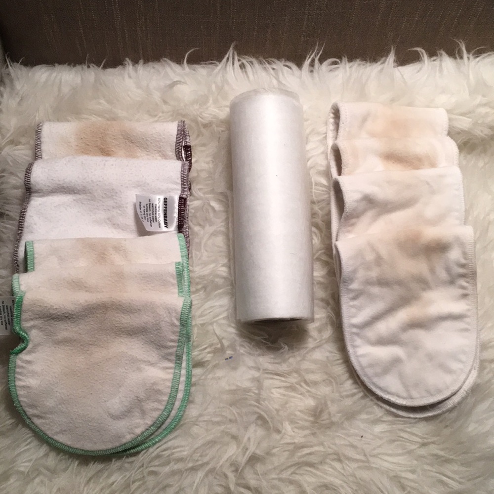 Cloth diaper liners